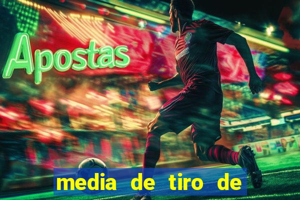 media de tiro de meta por jogo